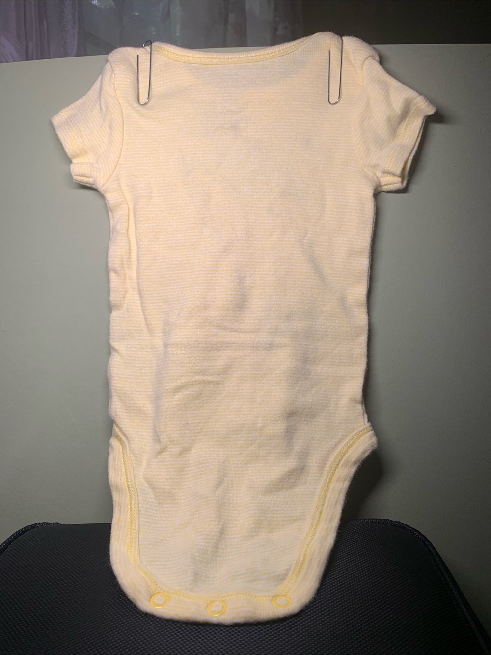 Carter's Yellow Hand-painted Duck Onesie - Picture 3 of 4